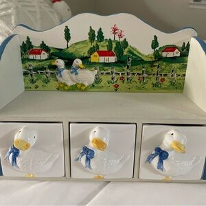 Charming Duck-Themed Storage Box